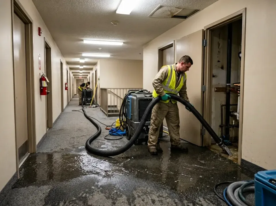multi-unit-apartment-hallway-f-005 — frequently asked questions, Emergency Burst Pipe Water Extraction & Removal in Itasca,…